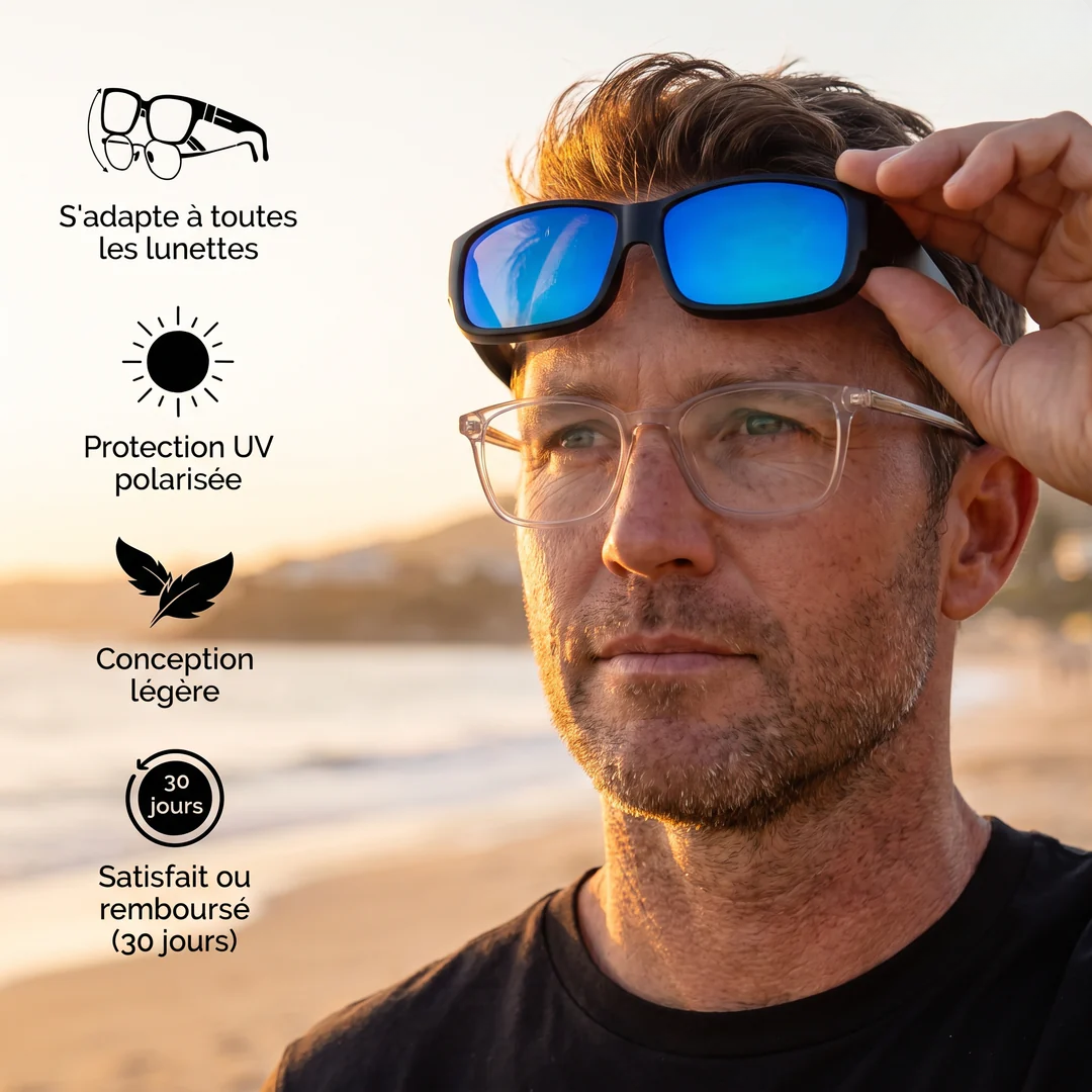 Athon™ – Sur-lunettes de soleil polarisées pour homme